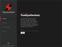 Tablet Screenshot of ozdalkiranmakina.com